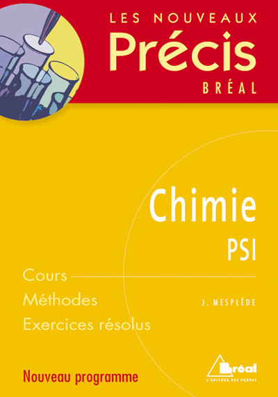 Nouveaux précis de Chimie PSI