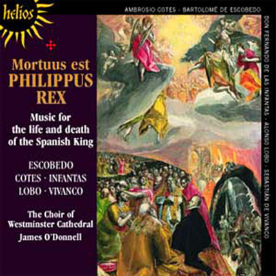 Mortuus est philippus rex - Musique pour le roi d'Espagne 1598