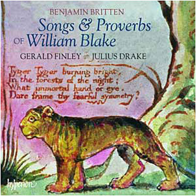 Songs and proverbs of William Blake