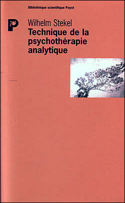 Technique de la psychothérapie analytique
