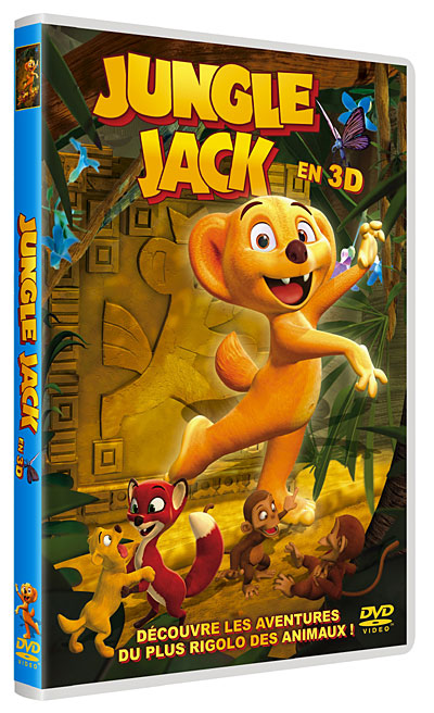 Jungle Jack en 3D - DVD Zone 2 - Achat & prix