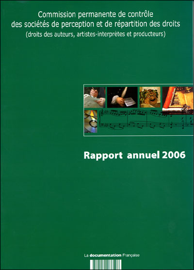 Commission permanente de contrôle des sociétés de perception et de répartition des droits -  Collectif - broché