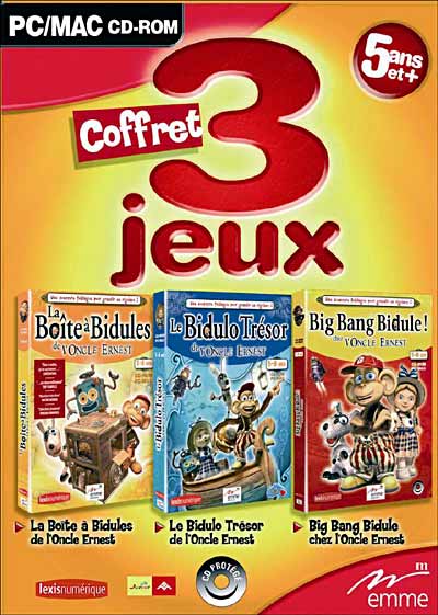 Coffret Tri-Pack Boîte à Bidules 1 + 2 + 3