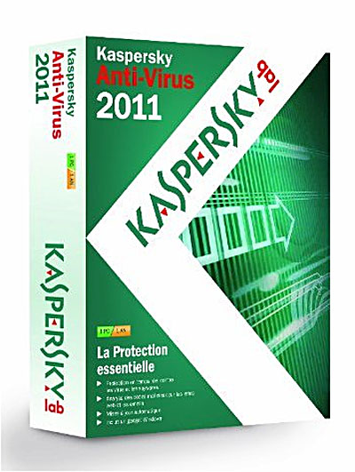 Kaspersky Antivirus 2011 version 3 postes