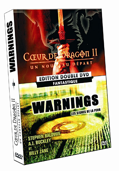 Coeur de dragon II - Warnings les signes de la peur - Bipack