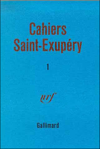 Cahiers Saint-Exupéry.