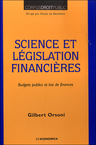Science et législations financières