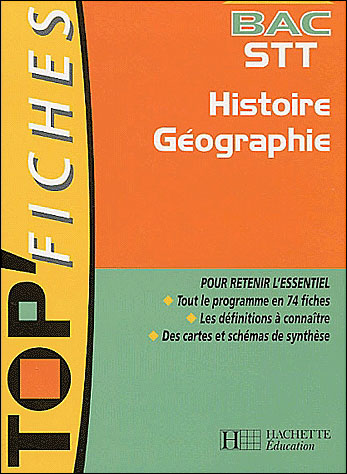 Top'fiches Bac Histoire-Géographie Term STT - Broché - Collectif ...