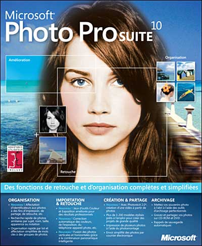 Photo Pro Suite 10 Télécharger Microsoft Photo Pro Suite 10   Win/FR   ISO Gratuit