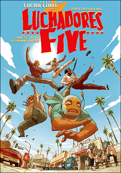 Luchadores five