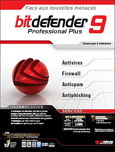 BitDefender 9 Antivirus - Edition Professionnel Plus