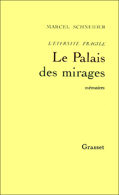 L'eternite fragile,3:palais des mirages