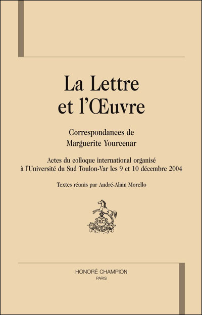 La lettre et l'oeuvre