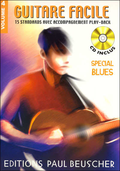 Guitare facile,4+cd special blues - Collectif - Livre CD