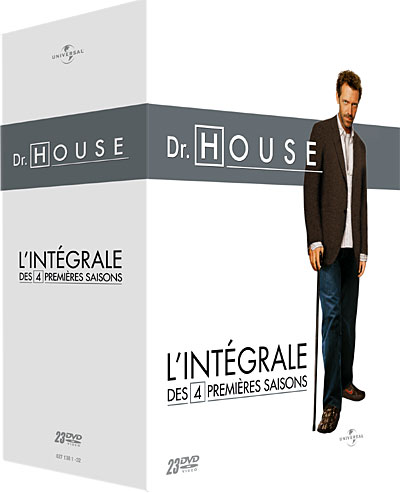 Dr House - Coffret intégral des Saisons 1 à 4