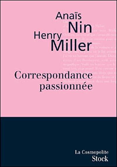 Correspondance passionnée