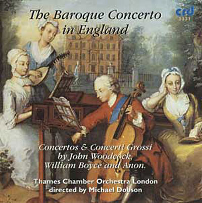 The baroque concerto in England
