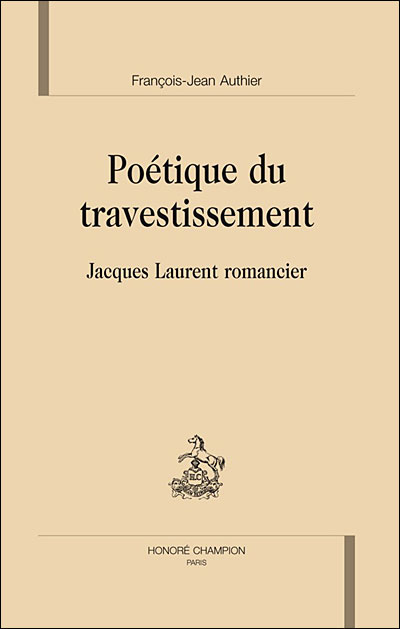 Poétique du travestissement