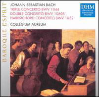 Triple concerto pour flûte, violon et clavecin / BWV.1044...