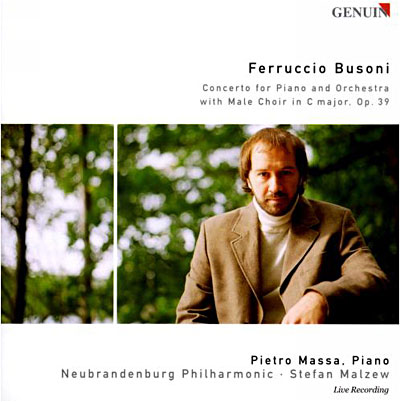Concerto pour piano et orchestre avec chœur d'hommes