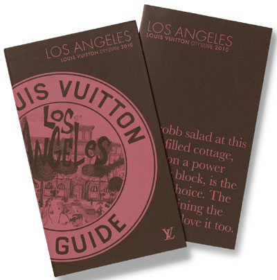 Louis Vuitton City Guide Los Angeles Edition 2010 en anglais - broché ...