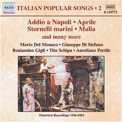 Italian popular songs/volume 2