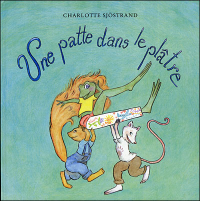 Une patte dans le plâtre