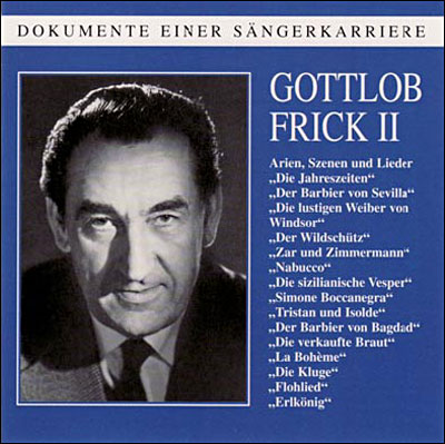 Gottlob Frick volume 2