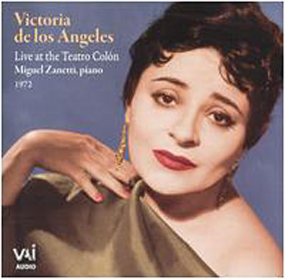 VICTORIA DE LOS ANGELES LIVE AT THE TEATRO COLON