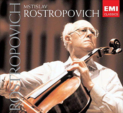 Mstislav Rostropovitch - Coffret digipack-livre