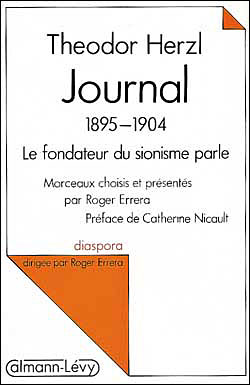 Journal 1895-1904 fondateur sionisme parle
