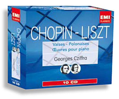 CHOPIN LISZT PIANO  10CD
