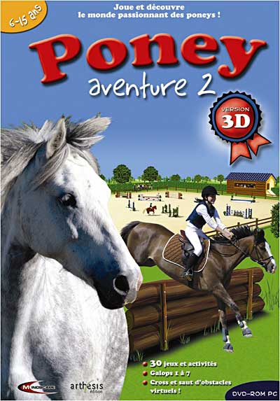 Acheter Poney Aventure 2 - Version 3D État correct - 19,00 € Poney Aventure 2 - Version 3D État correct - Mindscape France reconditionné disponible sur Fnac