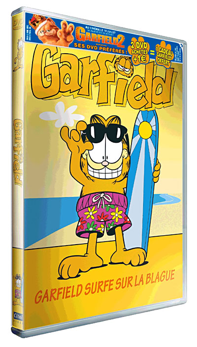 Garfield surfe sur la blague