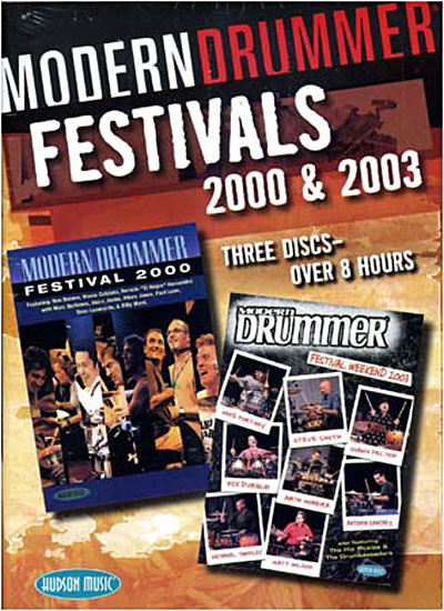 Modern drummer festival 2000 and 2003