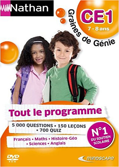 MINDSCAPE FRANCE Nathan Graines de G&eacute;nies 2010-2011 CE1 