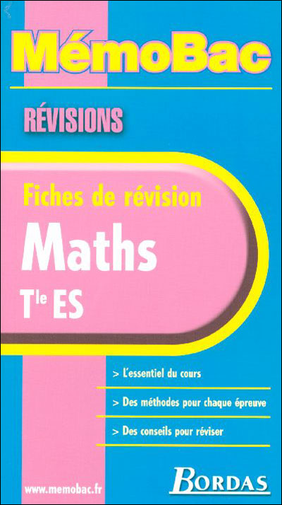 Mathématiques Term ES