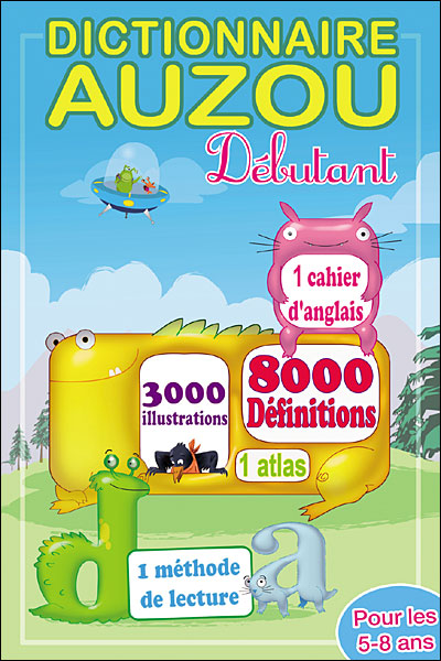 Dictionnaire Auzou Debutant 1 Cahier D'anglais, 3000 Illustrations ...