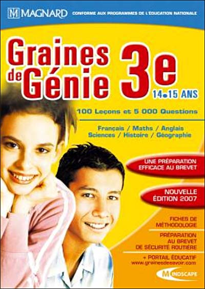 Mindscape France Graines De Génie 3ème - Version 2006/2007