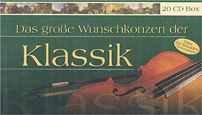 Grosse wunschkonzert der klassik/20 cd