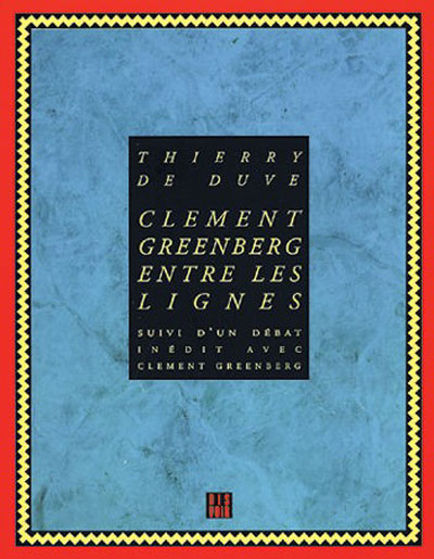Clément Greenberg entre les lignes