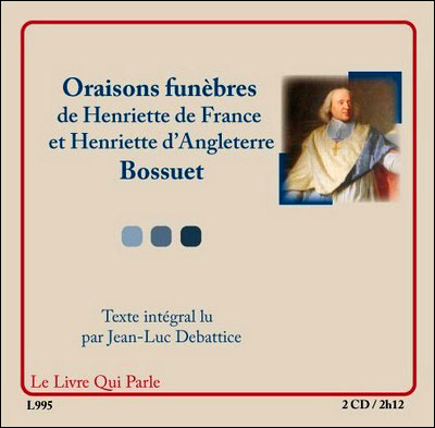 Oraisons funèbres - Le Livre Qui Parle-Dpi