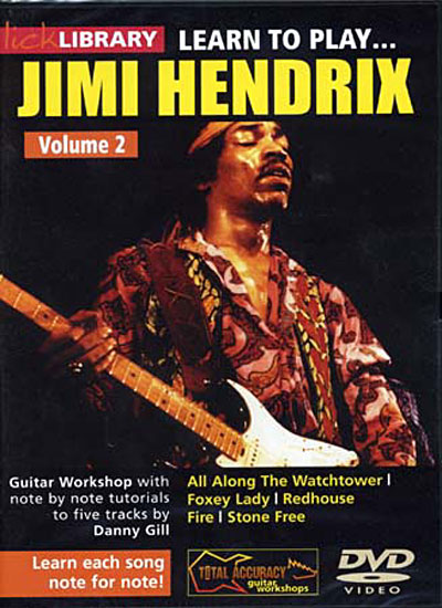 Lick library learn to play Jimi Hendrix volume 2