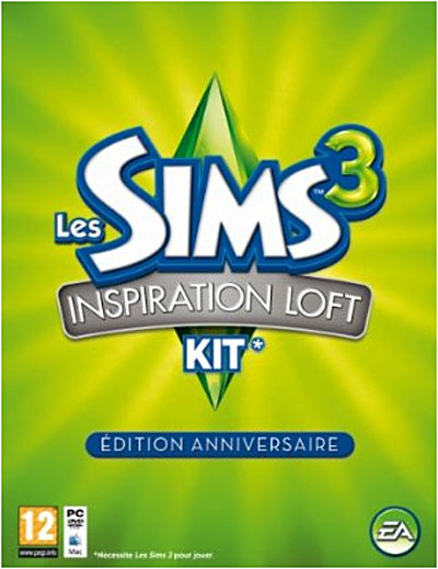Les Sims 3 Kit inspiration loft Edition anniversaire