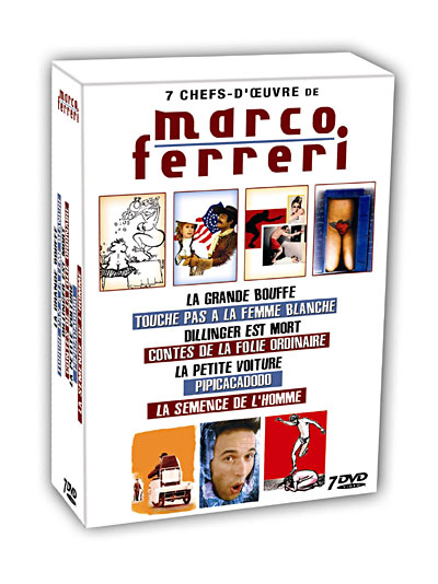Coffret - Les 7 Chefs d'oeuvre de Marco Ferreri