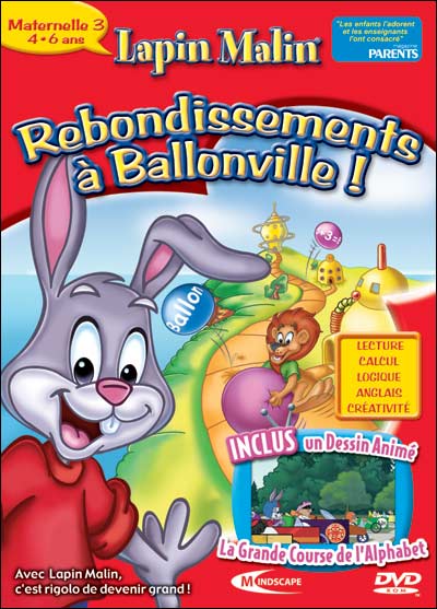 Lapin Malin Maternelle 3 - Rebondissements à Ballonville ! Version 2007/2008
