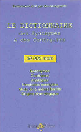 Dictionnaire Des Synonymes Et Antonymes De Poche Poche Collectif Achat Livre Fnac Dictionnaire Des Synonymes Et Antonymes De Poche Poche Collectif Achat Livre Fnac