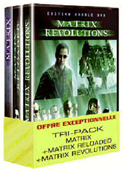 Matrix - Matrix reloaded - Matrix revolutions - Edition tripack