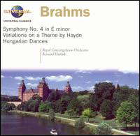Symphonie  4 e mineur - Haydn variations - hungarian dances