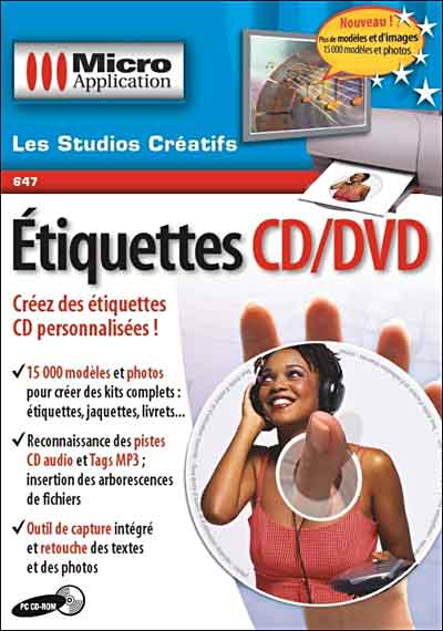 Etiquettes Cd/Dvd